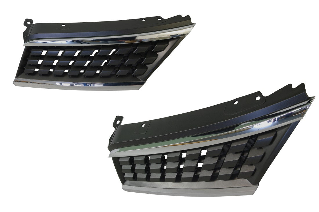 Grille (LHS, Chrome/Grey) Nissan Tiida C11 2006 - 2010 NSTD-GRI-08L - Sterling