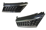 Grille (LHS, Chrome/Grey) Nissan Tiida C11 2006 - 2010 NSTD-GRI-08L - Sterling