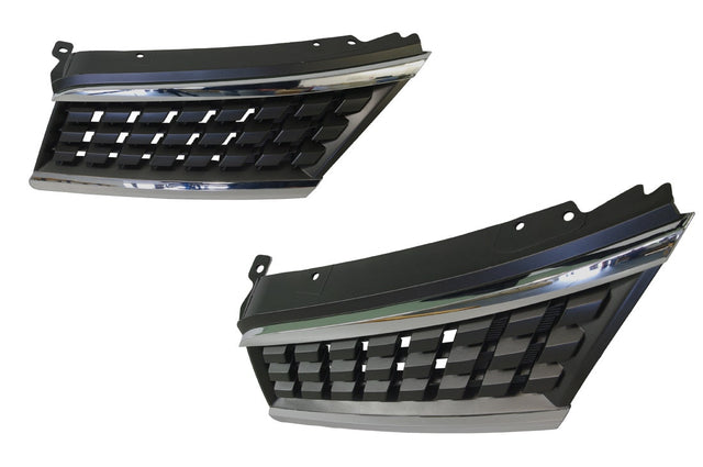 Grille (LHS, Chrome/Grey) Nissan Tiida C11 2006 - 2010 NSTD-GRI-08L - Sterling
