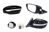 Door Mirror (LHS with Blinker Light and Folding) Nissan X-Trail T32 2014 - 2022 NSXT-DOM-05L - Sterling