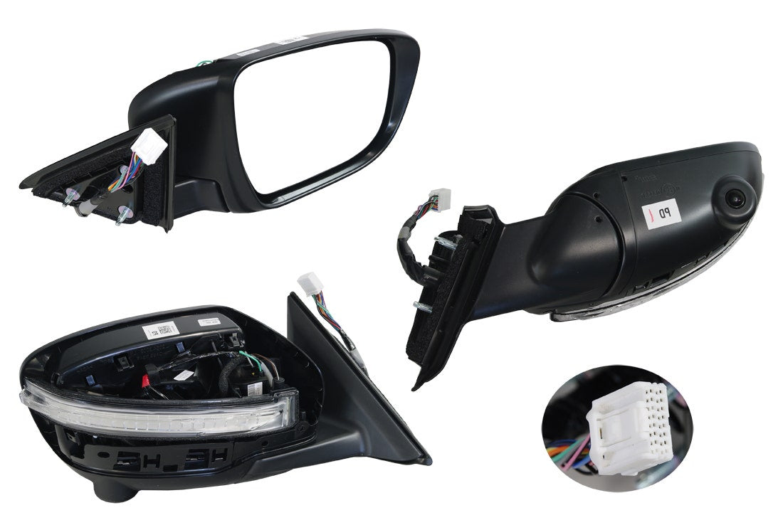 Door Mirror (RHS, Blinker Light, Folding, Heated, Camera) Nissan X-Trail T32 2014 - 2022 NSXT-DOM-06R - Sterling