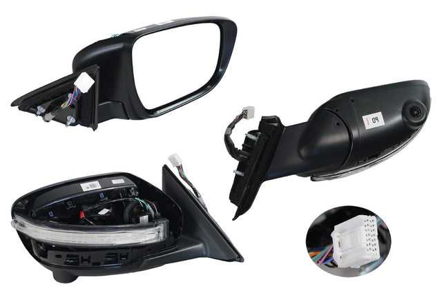 Door Mirror (RHS, Blinker Light, Folding, Heated, Camera) Nissan X-Trail T32 2014 - 2022 NSXT-DOM-06R - Sterling