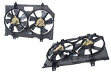 Radiator Fan (Pins Same Side) Nissan X - Trail T30 Dual 2003 - 2007 NSXT - FNR - 02F - Sterling Parts - Electric Cooling Fans - Sterling Parts