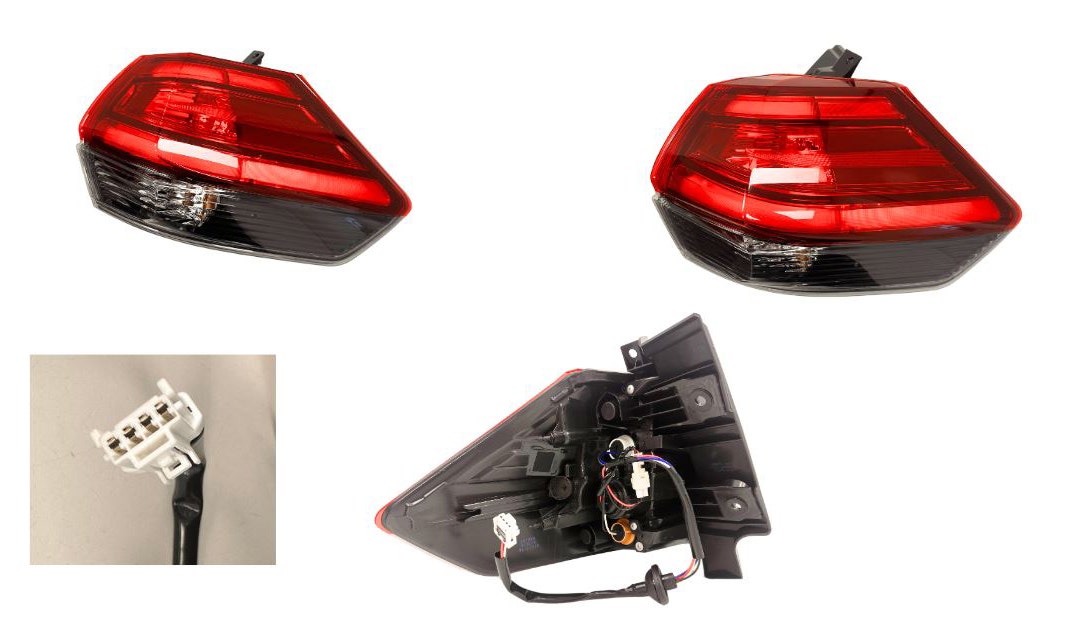Tail Light (Outer, RHS) LED Type Nissan X-Trail T32 Series 2 2017 - 2022 NSXT-TAL-07R - Sterling