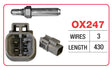 Oxygen Sensor - Nissan Three Wire OX247 - Goss