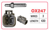 Oxygen Sensor - Nissan Three Wire OX247 - Goss