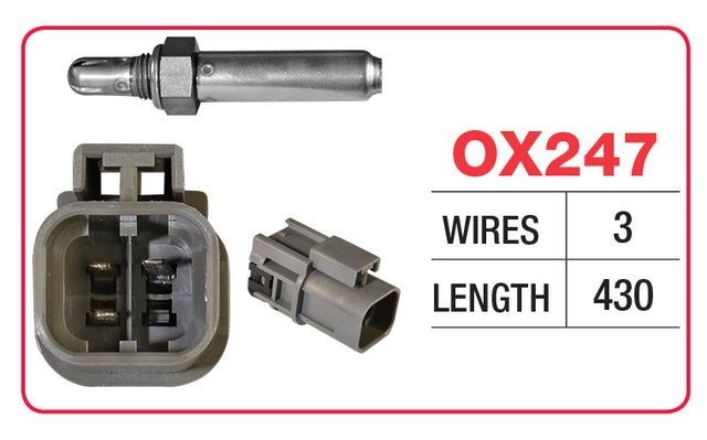 Oxygen Sensor - Nissan Three Wire OX247 - Goss