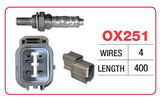 Oxygen Sensor - Honda, Mazda Four OX251 - Goss