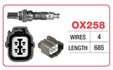 Oxygen Sensor - Honda 4 Wire - OX258 - Goss