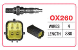Oxygen Sensor - Mazda 4 Wire - OX260 - Goss