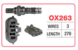 Oxygen Sensor - Hyundai 3 Wire - OX263 - Goss