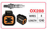 Oxygen Sensor - Mitsubishi 4 Wire OX288 - Goss