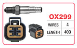Oxygen Sensor - Hyundai 4 Wire - OX299 - Goss
