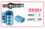 Oxygen Sensor - Nissan 3 Wire - OX301 - Goss