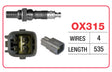 Oxygen Sensor - Toyota 4 Wire - OX315 - Goss