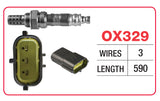 Oxygen Sensor - Mazda 3 Wire - OX329 - Goss