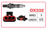 Oxygen Sensor - Holden 3 Wire - OX332 - Goss