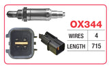 Oxygen Sensor - Mitsubishi 4 Wire OX344 - Goss