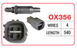 Oxygen Sensor - Toyota 4 Wire Perm OX356 - Goss