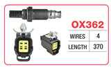 Oxygen Sensor - Mazda 4 Wire - OX362 - Goss