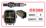 Oxygen Sensor - Toyota 4 Wire Perm OX388 - Goss