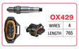 Oxygen Sensor - General Motors OX429 - Goss