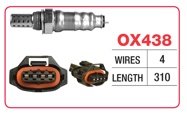 Oxygen Sensor - Holden OX438 - Goss