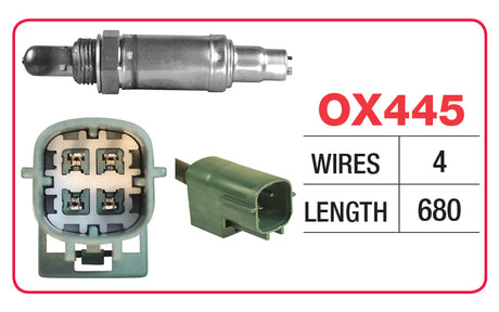 Oxygen Sensor - Nissan OX445 - Goss