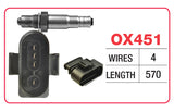 Oxygen Sensor - Mitsubishi OX451 - Goss