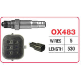 Oxygen Sensor Ford OX483 - Goss