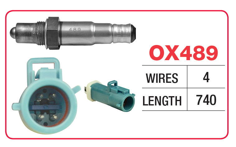 Oxygen Sensor Ford OX489 - Goss