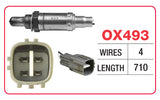 Oxygen Sensor Toyota OX493 - Goss