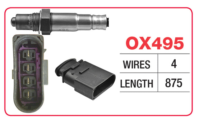 Oxygen Sensor Audi/Volkswagen OX495 - Goss