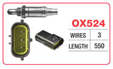 Oxygen Sensor - Ford OX524 - Goss