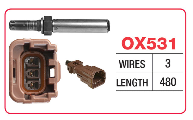Oxygen Sensor - Nissan OX531 - Goss