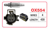 Oxygen Sensor - Chrysler OX554 - Goss