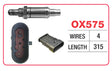 Oxygen Sensor - Fiat OX575 - Goss