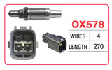 Oxygen Sensor - Lexus OX578 - Goss
