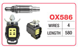 Oxygen Sensor - Ford OX586 - Goss
