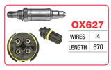 Oxygen Sensor - Bmw OX627 - Goss