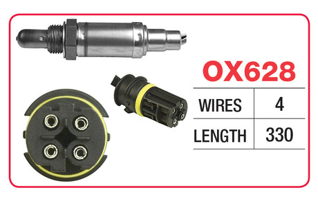 Oxygen Sensor - Mercedes-Benz OX628 - Goss
