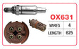 Oxygen Sensor - Mercedes-Benz OX631 - Goss