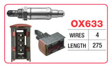 Oxygen Sensor - Porsche OX633 - Goss