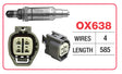 Oxygen Sensor - Daimler OX638 - Goss