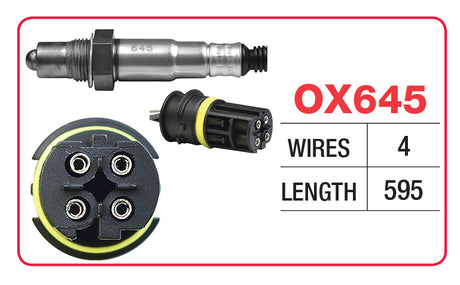 Oxygen Sensor - Mercedes-Benz OX645 - Goss