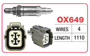 Oxygen Sensor - Honda OX649 - Goss
