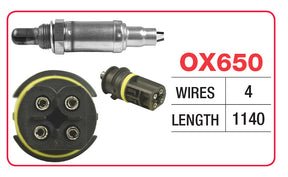 Oxygen Sensor - Bmw OX650 - Goss