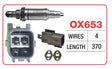 Oxygen Sensor - Toyota OX653 - Goss