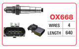 Oxygen Sensor - Land Rover OX668 - Goss
