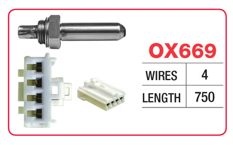 Oxygen Sensor - Volvo OX669 - Goss